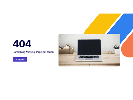 404 page not found with image, button and background image