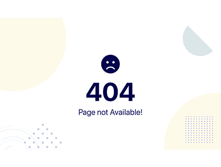 404 page not available with patterned background